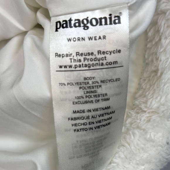 PATAGONIA Women's Vest, White, Size Small - Picture 7 of 7